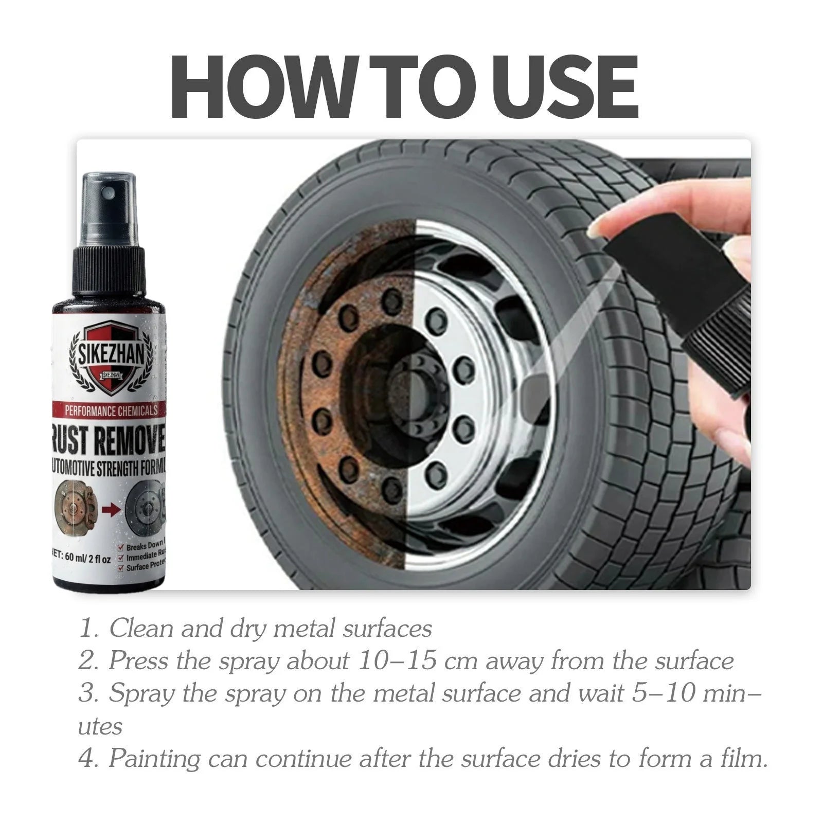 Car Rust Remover Spray